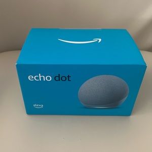 Echo Dot (4th Gen) | Smart speaker with Alexa | Twilight Blue